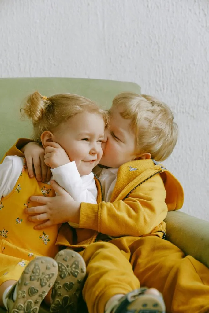 Children in an emotional and social development activity