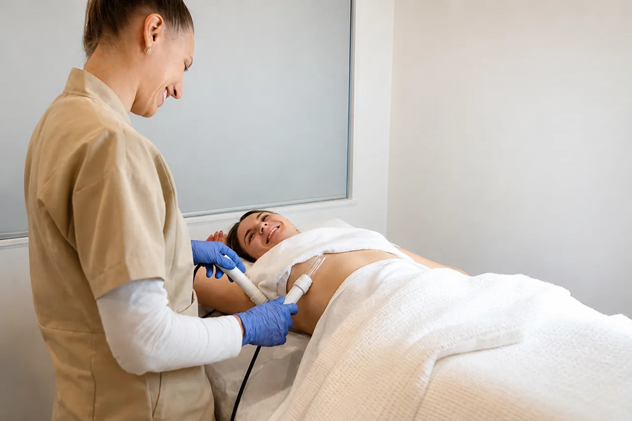 Lymphatic enhancement technology treatment at the clinic